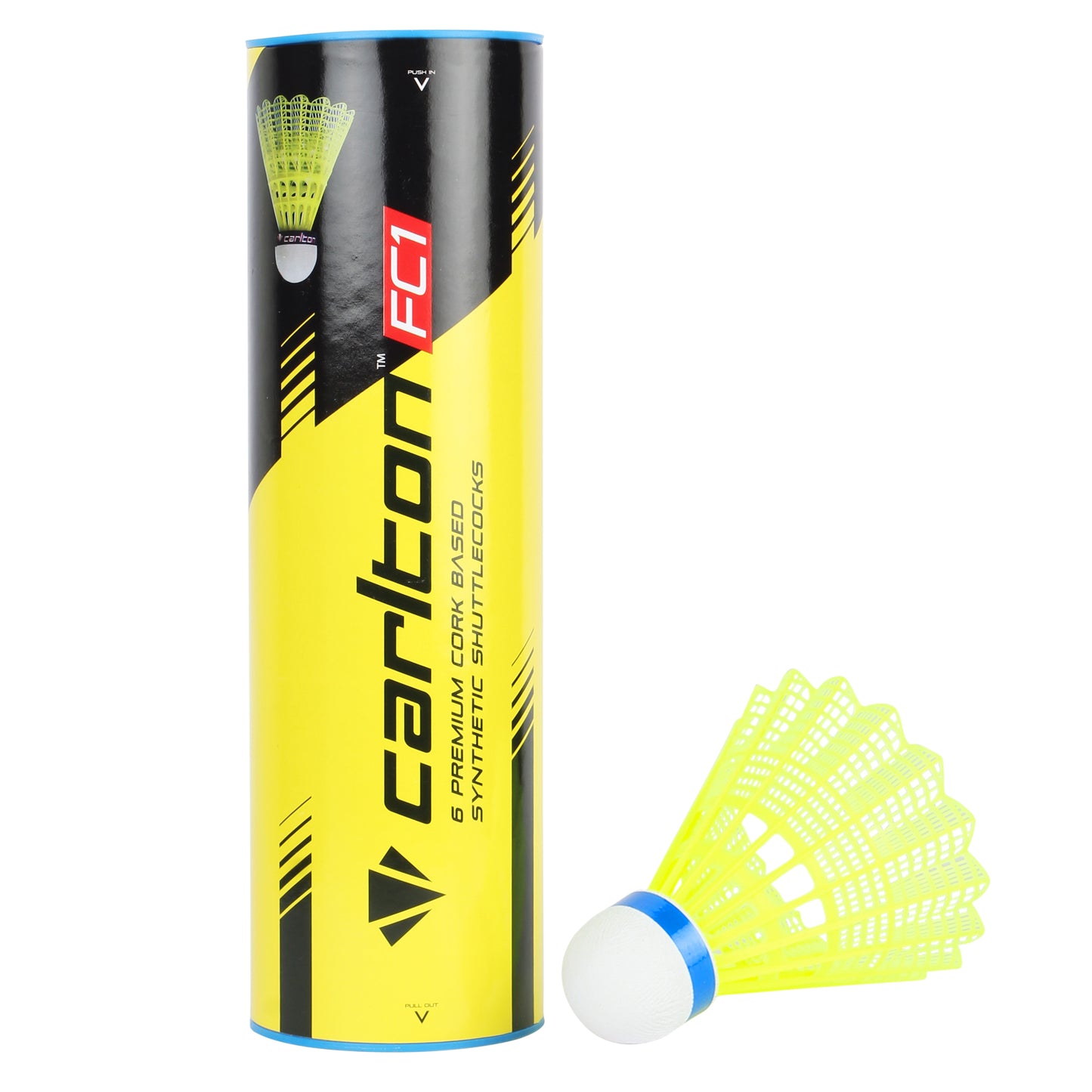 FC1 Ultra Premium Nylon Shuttlecock(Natural Cork)