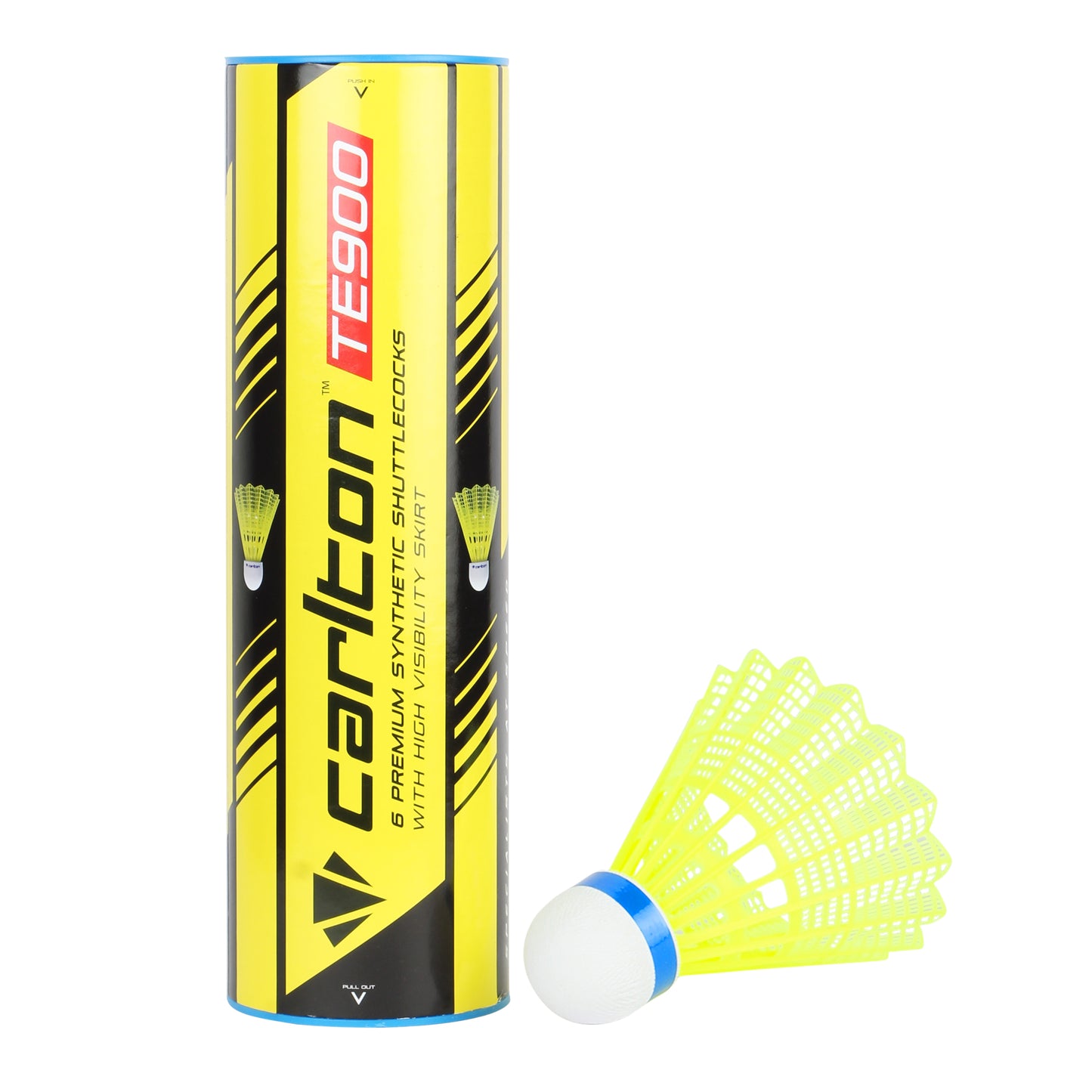 TE900 Premium Nylon Shuttle Cock(Hybrid)