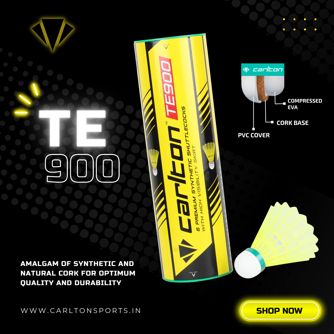 TE900 Premium Nylon Shuttle Cock(Hybrid)
