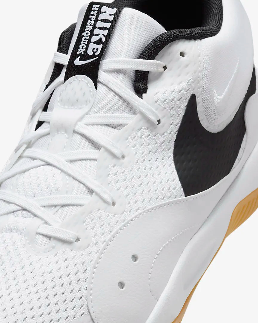 Nike HyperQuick Indoor Court Shoes(White/Black)