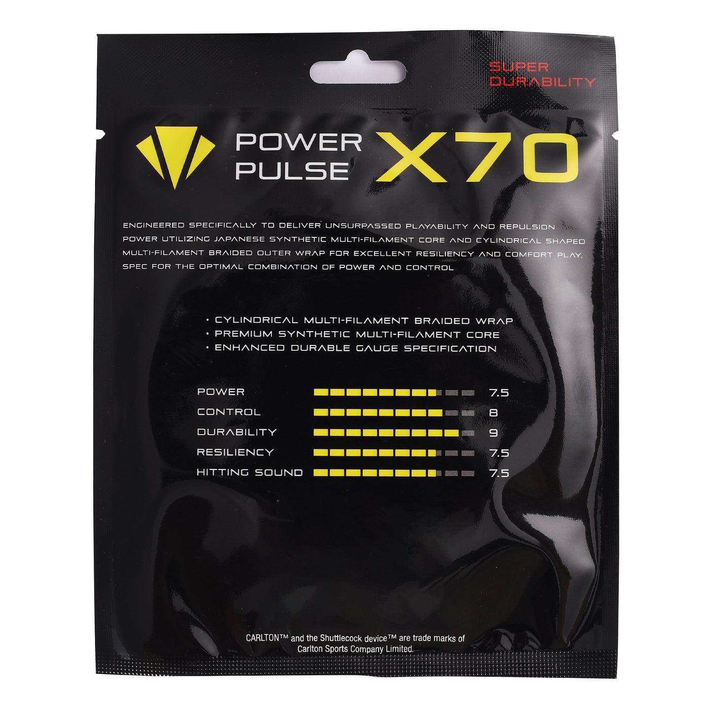 POWER PULSE X70 SUPER DURABILITY